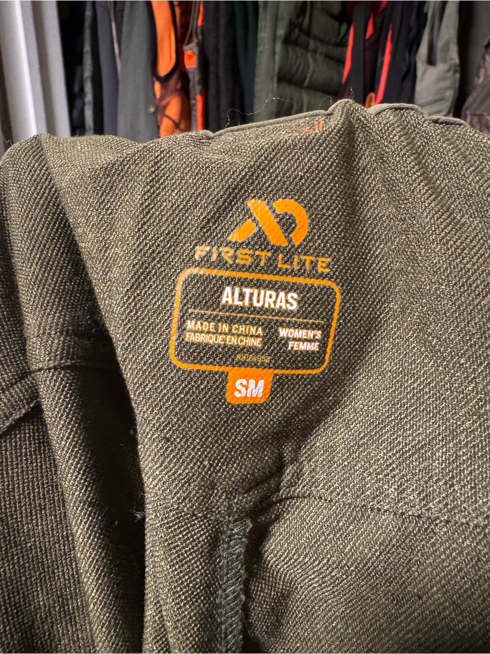 First Lite Women’s Alturas Guide Pant Size Small in Green - Picture 3 of 5